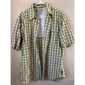 Columbia Sportswear Company  Plaid Button Up Size L Utility Gorpcore Outdoor